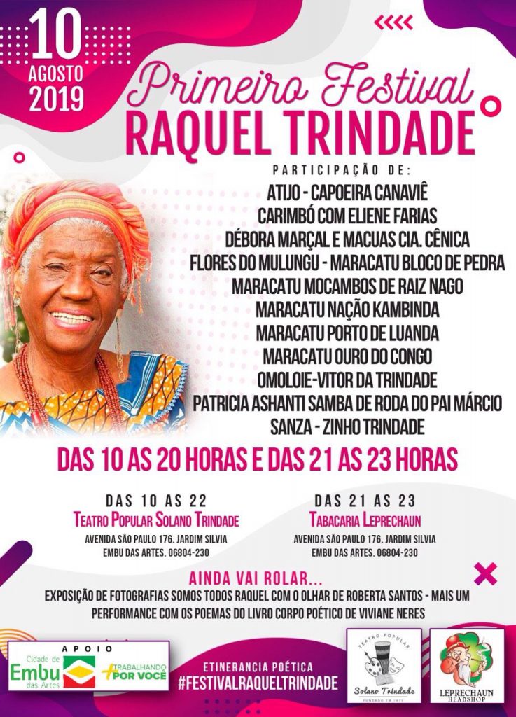 Festival Raquel Trindade Embu das Artes - embudasartes.net